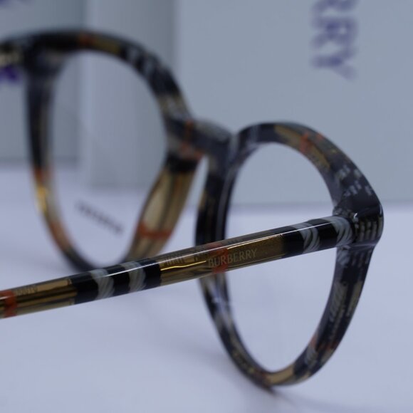 Burberry BE2429 4163 Cat Eye Eyeglasses 50mm – Check Sand - Picture 10 of 11